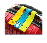 Fashion Travel Accessories Cute Animals Strip Luggage Tag Silicone Suitcase ID Addres Holder Baggage Boarding Tag Portable Label