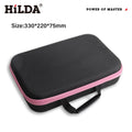 HILDA Large Capacity Tools Bag 3-size Available With Red Edges Tools Waterproof Tool Bags Electrician Hardware Tools Bag