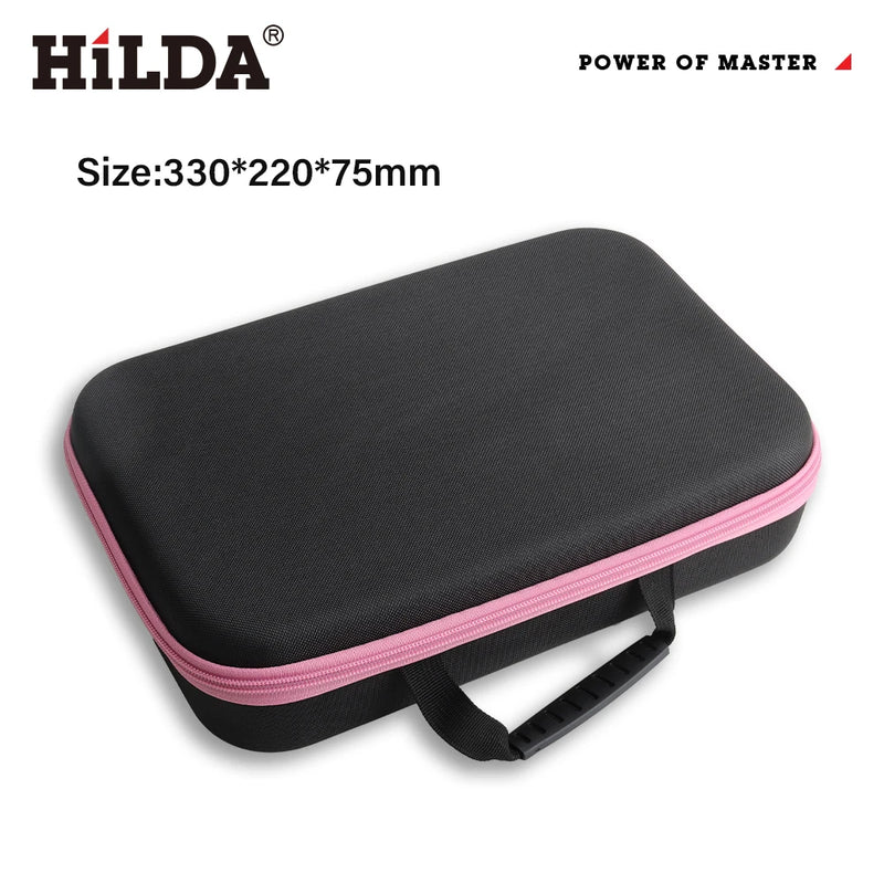 HILDA Large Capacity Tools Bag 3-size Available With Red Edges Tools Waterproof Tool Bags Electrician Hardware Tools Bag