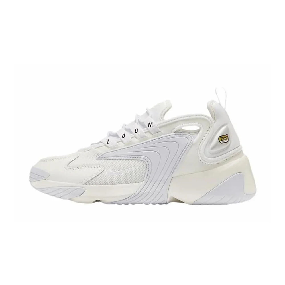 Nike Zoom 2K Air Speed Foam Non-Slip Breathable Mid-Top Air Cushion Casual Urban Commuting Running Shoes Women's Black and White Panda Ao0354-100
