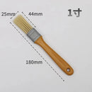 5PCS Multifunction Plastic Handle Paint Brushes for Wall and Furniture Paint Tool Set Painting Brushes Artist Paint Brushes
