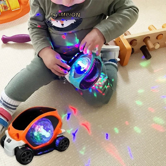1-2 Years Boy Baby Car Toys Toddler Crawling Sensory Toy Car Toys Electronic Car Tummy Time Gift for Kids Birthday Gifts Popular