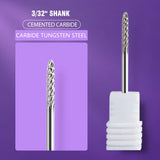 1pc Nail Drill Bit Rotate Burr Milling Nail Cutter Bits Electric Drill Machine For Manicure Pedicure Tools