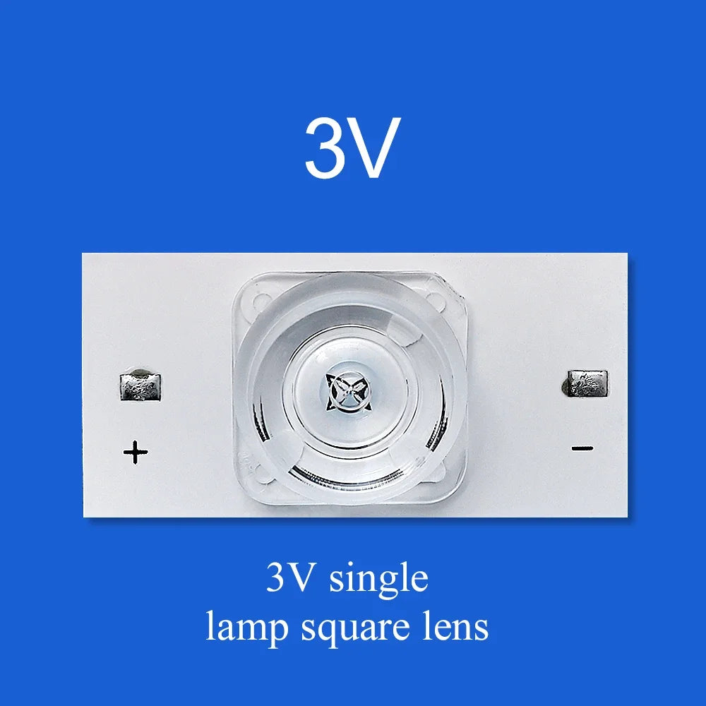 Perlas de lámpara SMD de 3 V y 6 V con filtro óptico para reparación de televisores LED de 32 a 75 pulgadas con cable de 2 m, accesorios para tiras de retroiluminación LED.