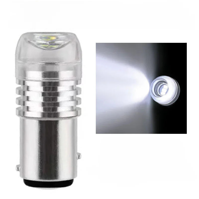 1/2pcs Strobe Car Turn Signal Light Motorcycle Tail Brake Light Flashing Lamp LED Warning Light Bulb Red Blinker Rear Taillight