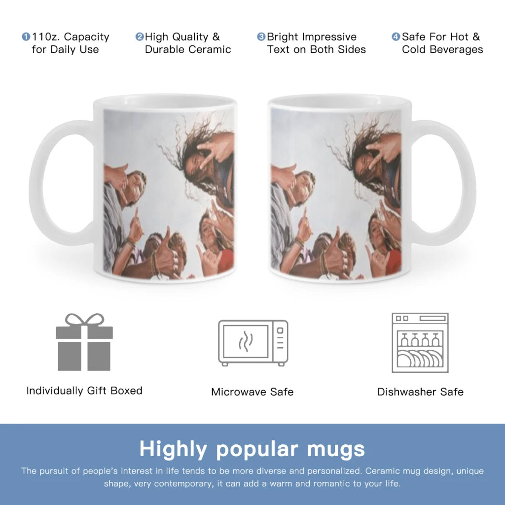 O-Outer Banks Anime Free shipping 11OZ Coffee Mug Beer Mugs Tea Milk Cup For coffee  Surprised Gift
