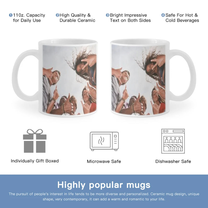 O-Outer Banks Anime Free shipping 11OZ Coffee Mug Beer Mugs Tea Milk Cup For coffee  Surprised Gift