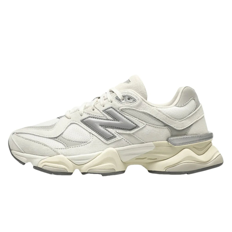 NewBalance NB 9060 Men's and Women's Casual Shoes Fashion Breathable Walking Mesh Flat Shoes Sneakers White Female Footwear