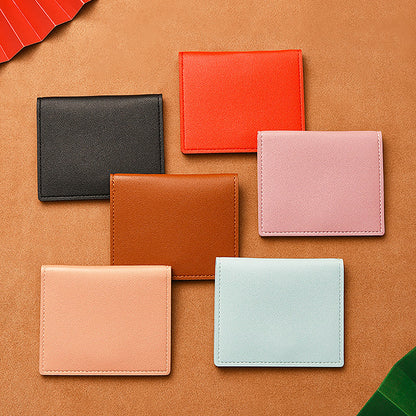 1 funda para tarjetas, delgada y compacta, para identificación bancaria, para licencia de conducir, sencilla y antidesmagnetización.