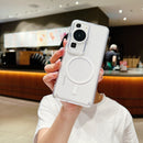 Transparent For Magsafe Case for Xiaomi Mi 15 14 13 Pro Ultra 13T 14T Redmi Note 13 14 4G 5G Magnetic Shockproof Hard Cover