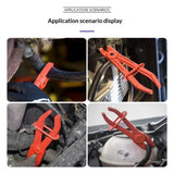 Nylon Hose Clamp Pliers for Car Repair; 1/3 Set Hands Free Brake Fuel Water Line Clamp Tool