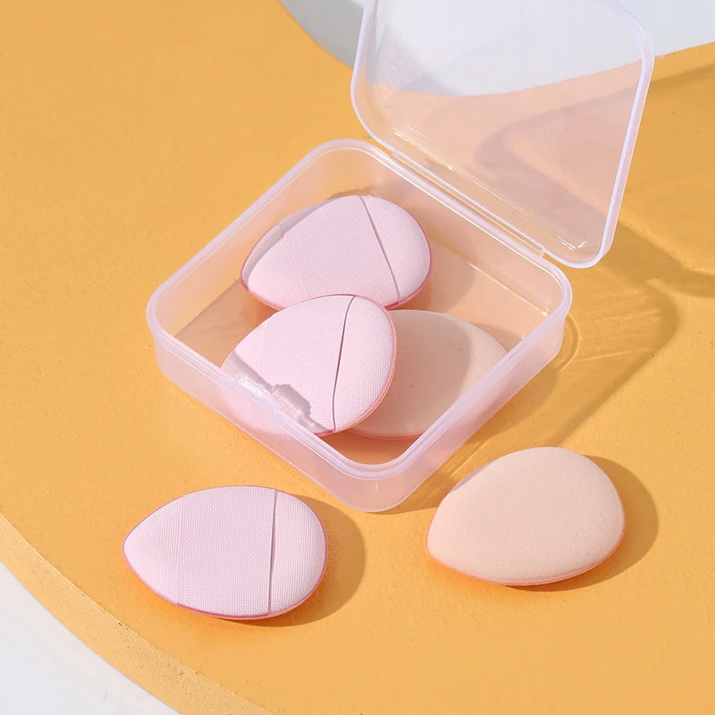 5/10/20Pcs Mini Finger Sponge Puff For Makeup Foundation Powder Detail Face Concealer Cream Blend Cosmetic Sponges Accessories