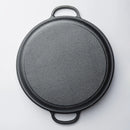 8.7/9.8/11/11.8inch Cast Iron Skillet with Double Handles Frying Pan Baking Tray for Bread Baking Outdoor Cooking Camping