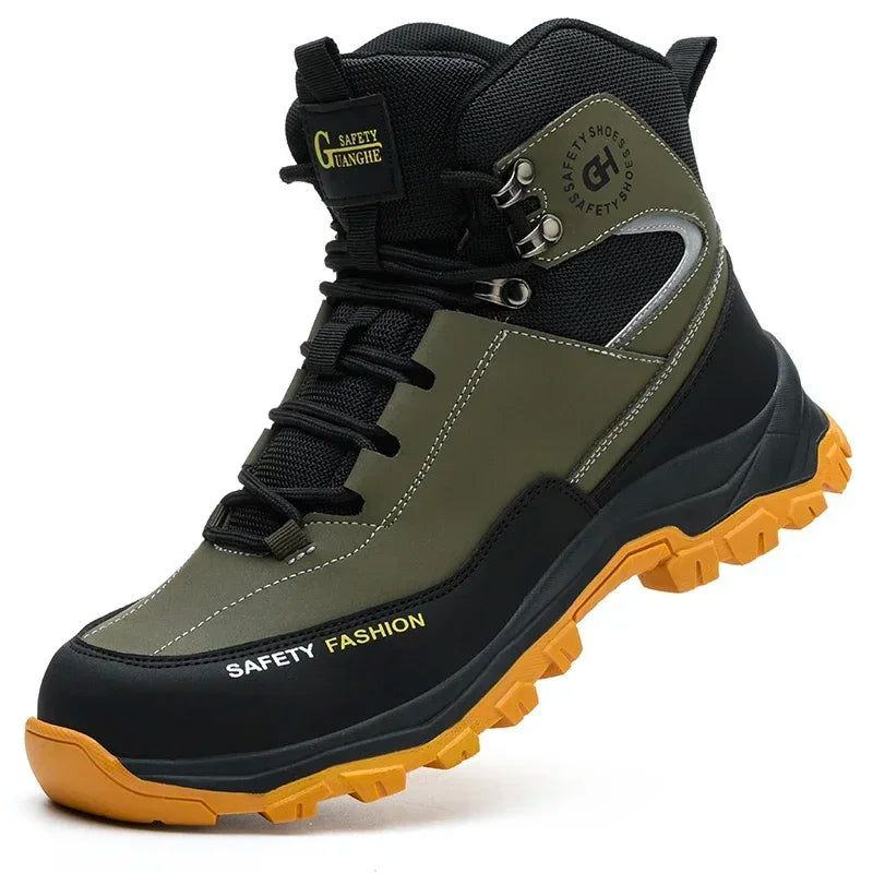 Waterproof Work Safety Boots Men Women Indestructible Anti smash Anti Puncture Work Shoes Protective Men Safety Shoes