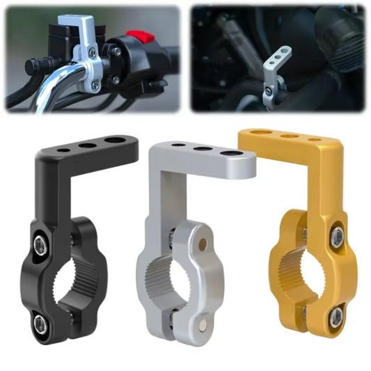 1/2pcs Car & Motorcycle Headlight Clip Bracket Kit, Universal for Truck, Car, ATV, Motorcycle LED Work Light Pole Installation