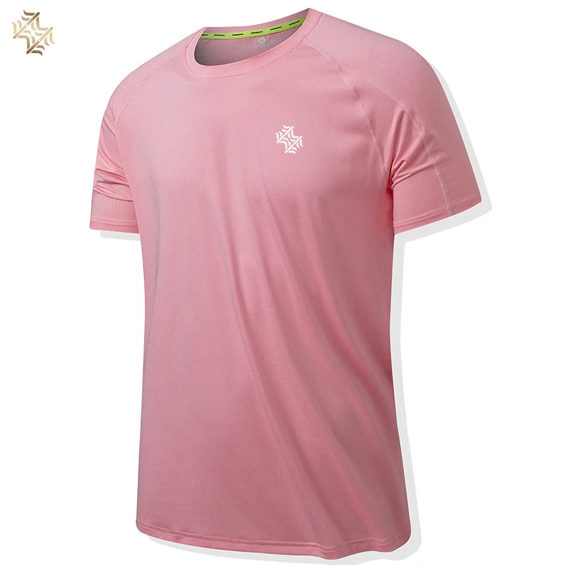 SBWL Camiseta ligera de secado rápido para hombre, de alta calidad, para correr al aire libre, caminar, entrenar, perder peso, deportes, fitness