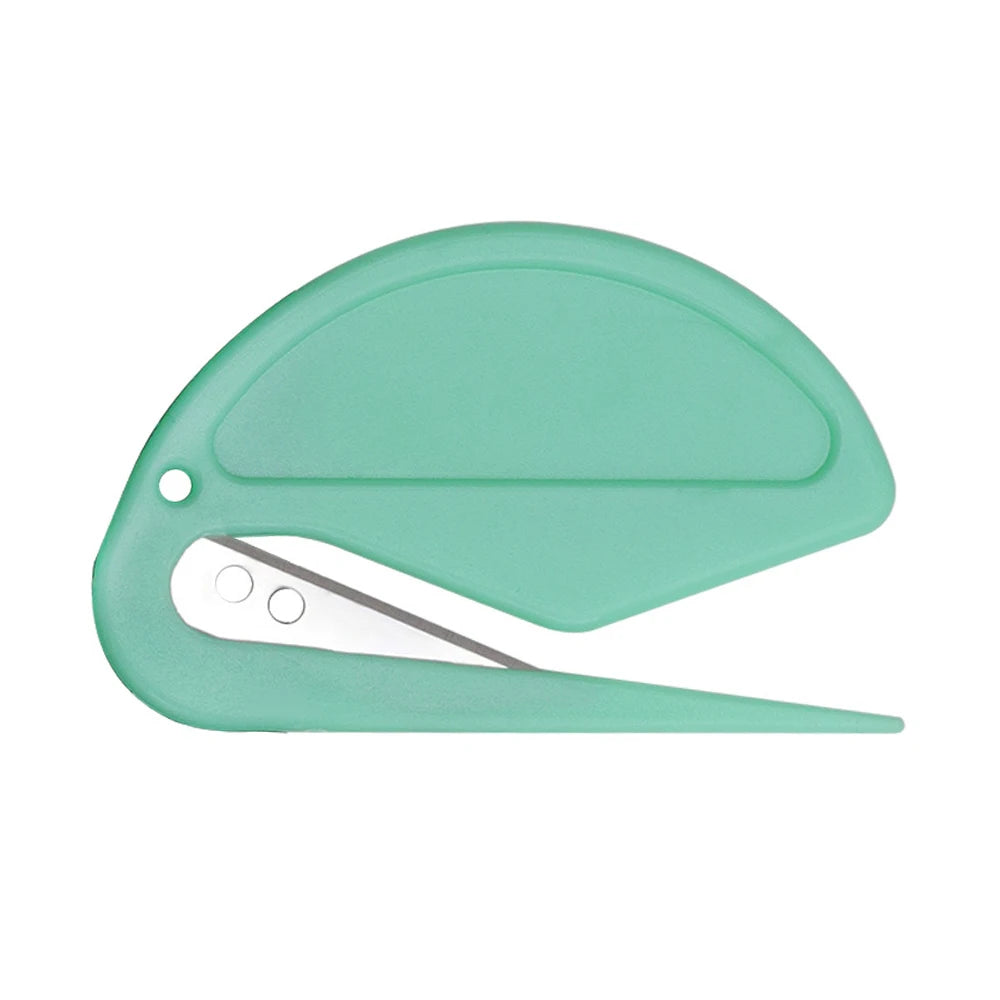 Mini navaja de bolsillo Kawaii con diseño de caramelo, color arte, multiusos, caja exprés, cortador de papel, herramienta para manualidades, material de papelería para oficina y escuela.