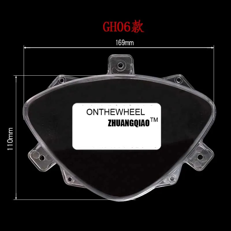 Motorcycle Motocross Moped Speedometer Tachometer Dashboard Instrument Glass Plastic Lens Cover For Scooter ATV E-Scooter