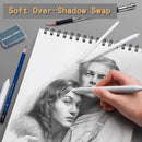 Blending Stumps and Tortillions Paper Art Blenders Sandpaper Pencil Sharpener Pointer for Artist Charcoal Sketch Drawing Tools