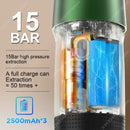 Electric Portable Coffee Machine Portable Italian Espresso Machine for Car & Home 3-in-1 Capsule Powder Travel Coffee Maker