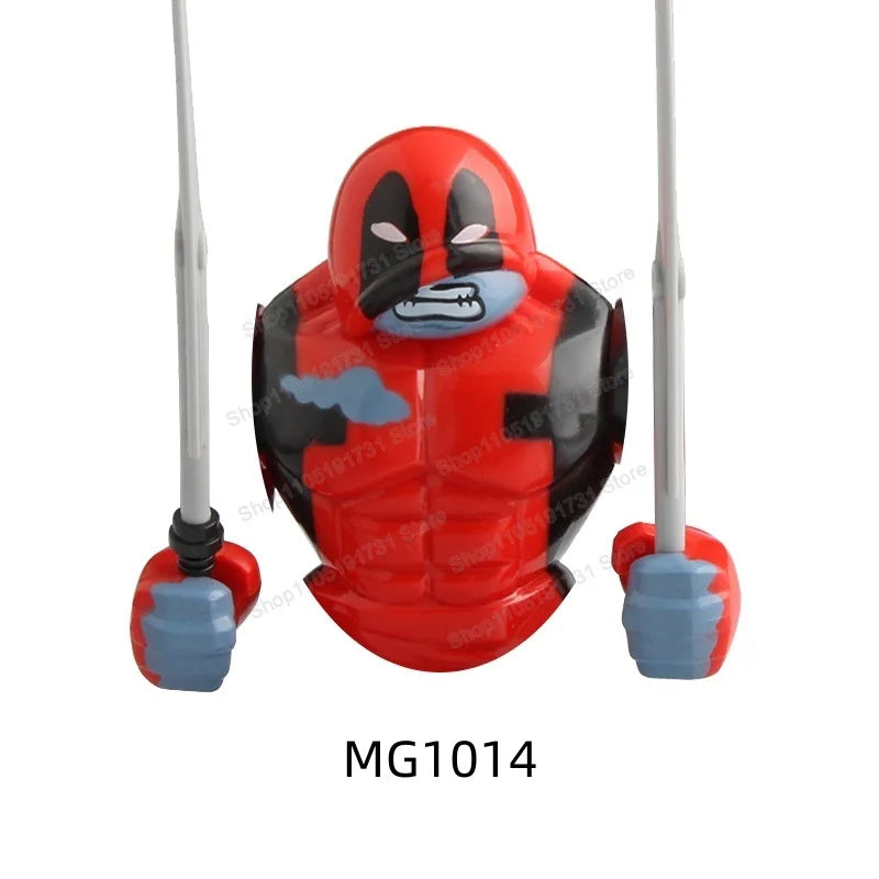 Movie Game Mini Action Figures Big Size Building Block Mecha Assembled Accessories Figure Building Block Toy For Children Gifts