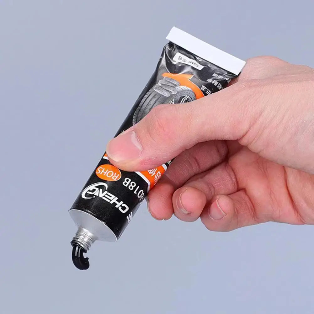 30/50ml Tire Repair Glue High Temperature Resistant Tire Sidewall Repair Kit Rubber Cement Tire Repair for Motorcycle Car Truck