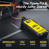 Power Bank 4000A Jump Starter Portable Charger Car Booster 12V Auto Starting Device Emergency Car Battery Starter