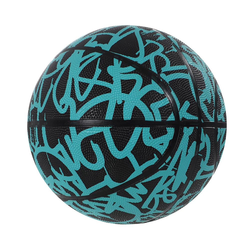 Basketball Rubber Basketball Size 7 Outdoor Cement Court Training Sports Ball For Adults Youth Professional Game Equipment