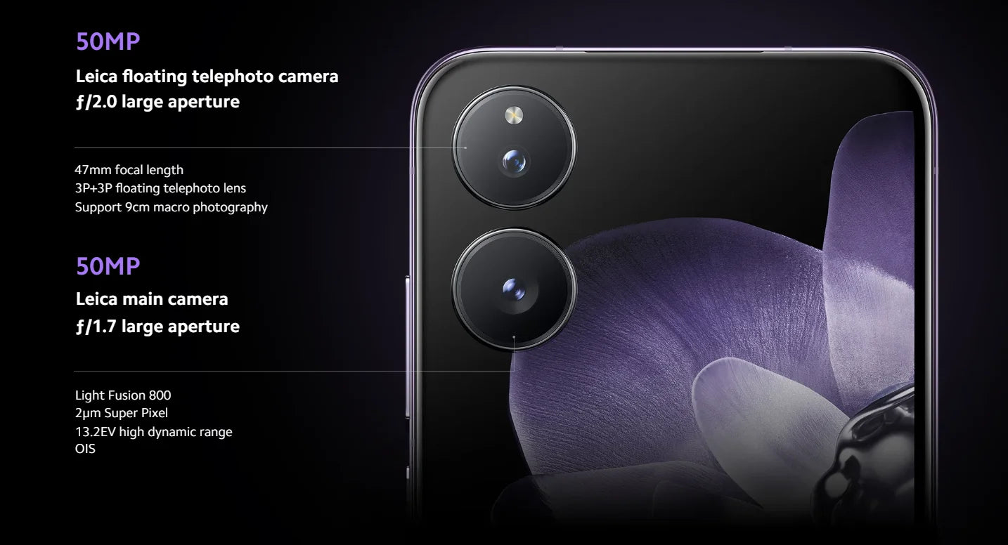 Global Version Xiaomi MIX Flip 67WHyperCharger 12GB 512GB Leica  6.86" 120Hz Display Snapdragon 8 Gen 3 Smartphone 50MP Camera