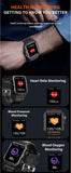 LAXASFIT Smart Sports Watch LED Flashlight Music Player Fitness Tracking Bluetooth Calling Sleep Monitoring 2025 New Smart Watch