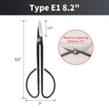 Onnfnag Profissional Root Cutter Bonsai Cutter Concave Edge Scissors Steel Bonsai Tools for Pruning Bonsai Tree Brunches Knots