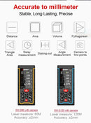FANYUE SW-120 Display Laser Distance Meter 80M 120M Camera Digital Meter Area Volumn Digital Angle Ruler Laser Rangefinder Tape
