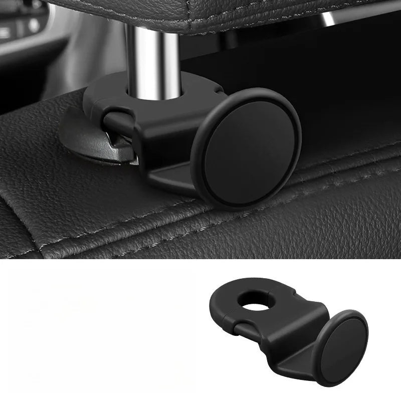 Car Back Seat Hook Car Interior Organizer Accessories 20KG Heavy Duty For Grocery Bag Car Headrest Hanger 2PCS