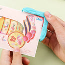 3-in-1 Corner Rounder Border Punches for Scrapbooking Diy Mini Corner Cutter R4/R7/R10mm Circle Trimmer Punch Office Supplies