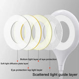 USB 18LEDs Direct Plug Portable Lamp Notebook Computer Lamp Eye Protection Student Study Reading Available Night Light Lighting