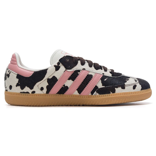 Adidas (Adidas) Trefoil Men's and Women's Sneakers, Cow Print German Training Shoes, Casual Shoes Kk2239