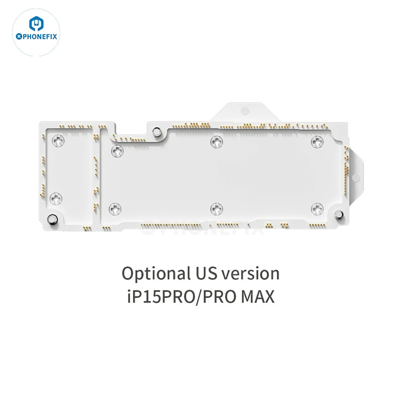 Qianli iSocket Motherboard Test Fixture For iPhone 12 13 Pro Max 14 15 Logic Board Middle Layer Radio Frequency Function Tester