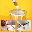 24/48/72 nylon brushes, short wooden handle art paint brushes, watercolor brushes, wall brushes, art brushes, cleaning tools