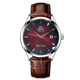 Orient Automatic Men's Watch, Black Dial Stainless Steel Band, Water Resistant Classic Business Wristwatch with Date Display