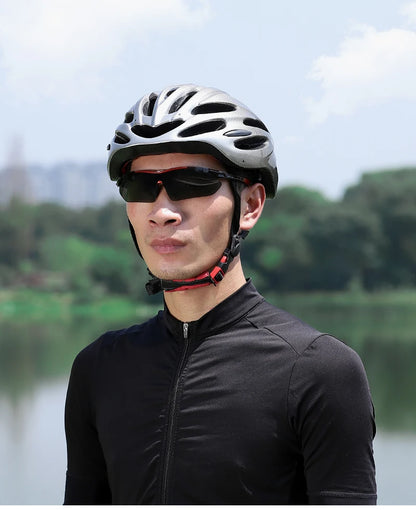 WEST BIKING Cycling Polarized Glasses Bike Outdoor Sports Sunglasses MTB PC Goggles Eyewear 5 Lens Bicycle Accessories