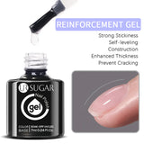 UR SUGAR 15ml Extension Nail Gel Polish Nails Finger Form Clear Nude Pink Nail Art Camouflage Hard Gel Acrylic Nail Manicur
