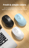 Ergonomic Wireless Bluetooth Mouse 1600DPI for MacBook Tablet Computer Laptop Rechargeable Mouse 2.4GHz USB PC Setup Accessories