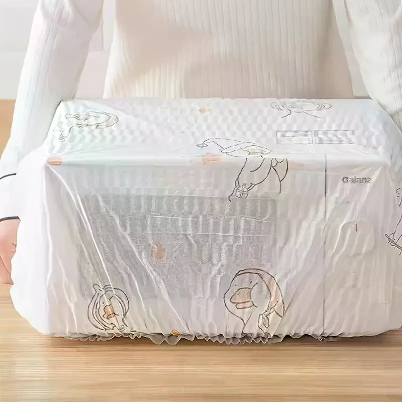 Luggage Dust Cover, Universal All Inclusive, Disposable Non-woven Fabric Travel Suitcase Storage Protective Cover, Rain Cover