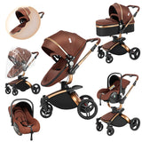strollers 3 in 1 baby stroller car seat stroller travel system stroller newborn stroller High Landscape mother kids baby items
