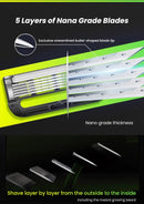 Gillette razor Gillette Labs men's shaver Gillette shaver shaver combination 5-layer shaver blades stainless steel material