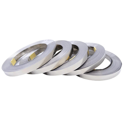 Nickel Plated Strip 18650 Li-ion Battery Nickel Sheet Plate Connector 0.1mm 0.2mm Steel Belt Spot Welding Machine Battery Welder
