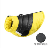 Padded Winter Warm Dog Clothes Waterproof Pet Vest Zipper Jacket For Small Medium Large Dogs Pug Chihuahua French Bulldog Coat