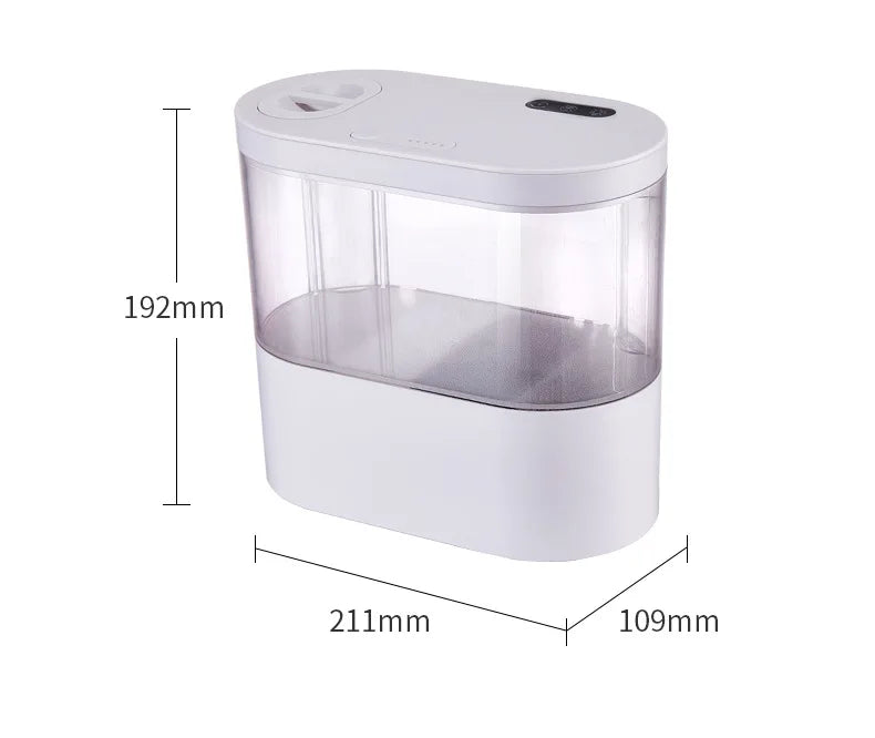 USB Mini Desktop Aquarium Built-in Water Pump / LED light / Filter Self circulation and self circulation goldfish tank
