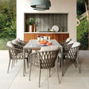 Juego completo de muebles de cocina, salón de jardín al aire libre, Patio, campamento, casas prefabricadas, sesiones de casa, juegos de jardines, mesa y silla