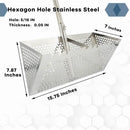 Beach Sand Scoop Shovel Metal Detector Sand Scoops Treasure Detecting Metal Detector Hunting Stainless Steel Tool Hex